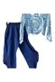 MESH DETAILED PANT