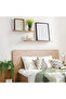 2-Pcs Floating Wall Shelves 60×15 cm Beige - 7
