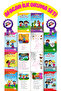 1St Grade Colorful Heceli Afacan Ilk Okuma Dizisi 8 Book