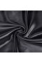 Black Silk Satin Pillow Case 2 Pack 50X70 Special Skin Friendly Case for Curly Hair with Buckle Gift - 8