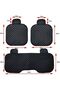 Car Seat Protector Leather Cushion Set Compatible with Alfa Romeo Gtv Black Red - 2
