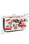Basketball themed pencil box organizer with three compartments in vegan leather (pencil holder) - 4