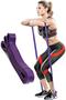 Fitness Resistance Powerband 32 Mm Purple Power Band Hardest Resistance Band Pilates Latex Aerobic Squat - 2