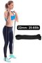 Fitness Resistance Powerband 22 Mm Black Power Band Hard Resistance Band Pilates Aerobic Squat - 7