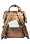 Vegan Leather Mother Baby Care Bag-9350 Bronze - 5