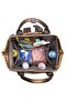 Vegan Leather Mother Baby Care Bag-9350 Bronze - 6