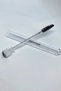 Silk Eyelashes, Permanent Makeup, Eyebrow Eyelash Combing, Grooming Brush with Protection Tube - 2