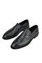 , Men's Genuine Leather Classic Shoes 14148Z087 Black - 5