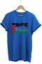 Palestine Free Palestine Printed 100% Cotton Premium Blue T-Shirt
