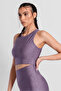 Roise Drop Patterned Lilac Sports Bra - 2