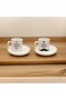 2-Piece Set: This Woman Is a Wonderful Mother, This Man Is a Wonderful Father - Turkish Coffee Cup/Mug - Tea & Coffee Cup - 3