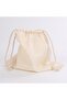 Cloth Bag Raw Cloth Drawstring Storage Pouch for Pulses, Vegetables, Fruits, Shopping (FOR 1 PIECE) - 3