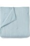 Muslin Duvet Cover Set Double Size 200X220Cm 100% Organic Cotton Blue Soft Textured 4 Layers Without Sheets - 2