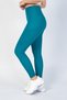 Step Original Petrol Blue Women's Pocketed High Waist Extra Compressor, Yoga Ankle Length Leggings 64cm - 7