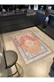 Traditional Vintage Themed Patterned Woven Base Rug and Washable Carpet Aloha141 - 2