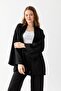 Zen Elegance Women's Kimono Set - Wide Leg and Linen Textured Summer Set - 4