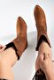 Women's Western Decorative Embroidered Boots - 4