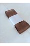 Brown Satin Ribbon 6 cm 10 Meters One Roll Coffee Double-Sided Satin Ribbon Wide Ribbon - 6
