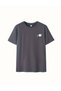 Planet Saturn Printed Crew Neck Short Sleeve Women's T-Shirt - 2