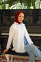 Oversize Basic Hijab Shirt - 5