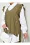 Trend Fabric Women's Hijab Set - 3-Piece Shirt and Vest Set - 7