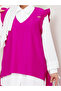 Trend Fabric Women's Hijab Set - 3-Piece Shirt and Vest Set - 6