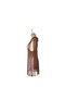 Women's Ecru Beach Dress-Macrame Dress Pareo - 2