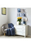 2-Pcs Floating Wall Shelves 100×15 cm White - 4