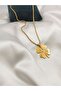 Steel Rope Chain Clover Necklace - 4