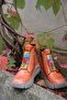 Salmon Color Genuine Leather Boots - Model Name: Stockholm - 7