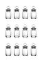 Arda Türkmen 12-Piece Spice Set + Washable Plastic Spice Labels (55 Assortments) Gifted