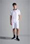 Men's Cotton Polo Collar Button Closure Short Sleeve White Polo Collar T-shirt24411288-010 - 6