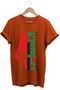 Palestine Free Free Palestine Printed 100% Cotton Premium Orange T-Shirt