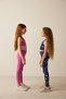 Girl's Mermaid Patterned 2-Piece Short Top - 3