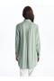 Lcw Grace Striped Linen Look Women's Shirt Tunic - 5