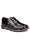 Boy's Black Daily Orthopedic Shoes