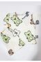 Baby Pajama Set Short-Sleeved Shorts Colorful Teddy Bear Pattern 100% Cotton - 5