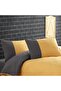 Duvet Cover Set Double 160X200 cm 100% Organic Cotton Fitted Sheet Soft Double Sided - 4