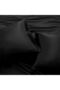 Black Silk Textured Cotton Satin Duvet Cover Set 4 Pieces Double Size 160X200Cm Includes Fitted Sheet - 4