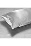 Gray Silk Texture Cotton Satin Bedding Set 4 Pieces Double 160X200Cm Fitted Sheet Included - 3