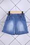 2-5 Years Old Necklace Blouse Denim Shorts Summer Stylish Girl's Holiday Set 10081 - 2