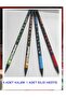 Blackline Floral Round HB Pencil with Eraser, 6 pieces (+ eraser, 2024 new model)