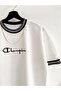 Men's New Season Oversize Molded Collar Detailed Summer T-shirt - 5