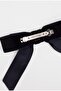 Big bow buckle velvet ribbon buckle - 5