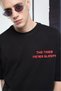 Oversize Men's Tiger T-shirt Black - 3