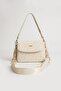 New Season Column Strap 4 Compartment Stone Women's Shoulder Bag 25x15cm PBU2174 - 2
