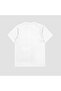 Unisex White Christmas Cookie Man Printed Oversize T-shirt - 2