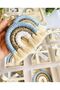 Macrame Rainbow Gift Keychain 20 Pieces