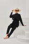 3 Pieces of Hijab Swimsuit with Pleat Detail on the Shoulder Full Covered Swimsuit Plus Size Burkini - 2