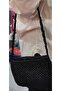 Hand knitted arm bag with paper rope - 3